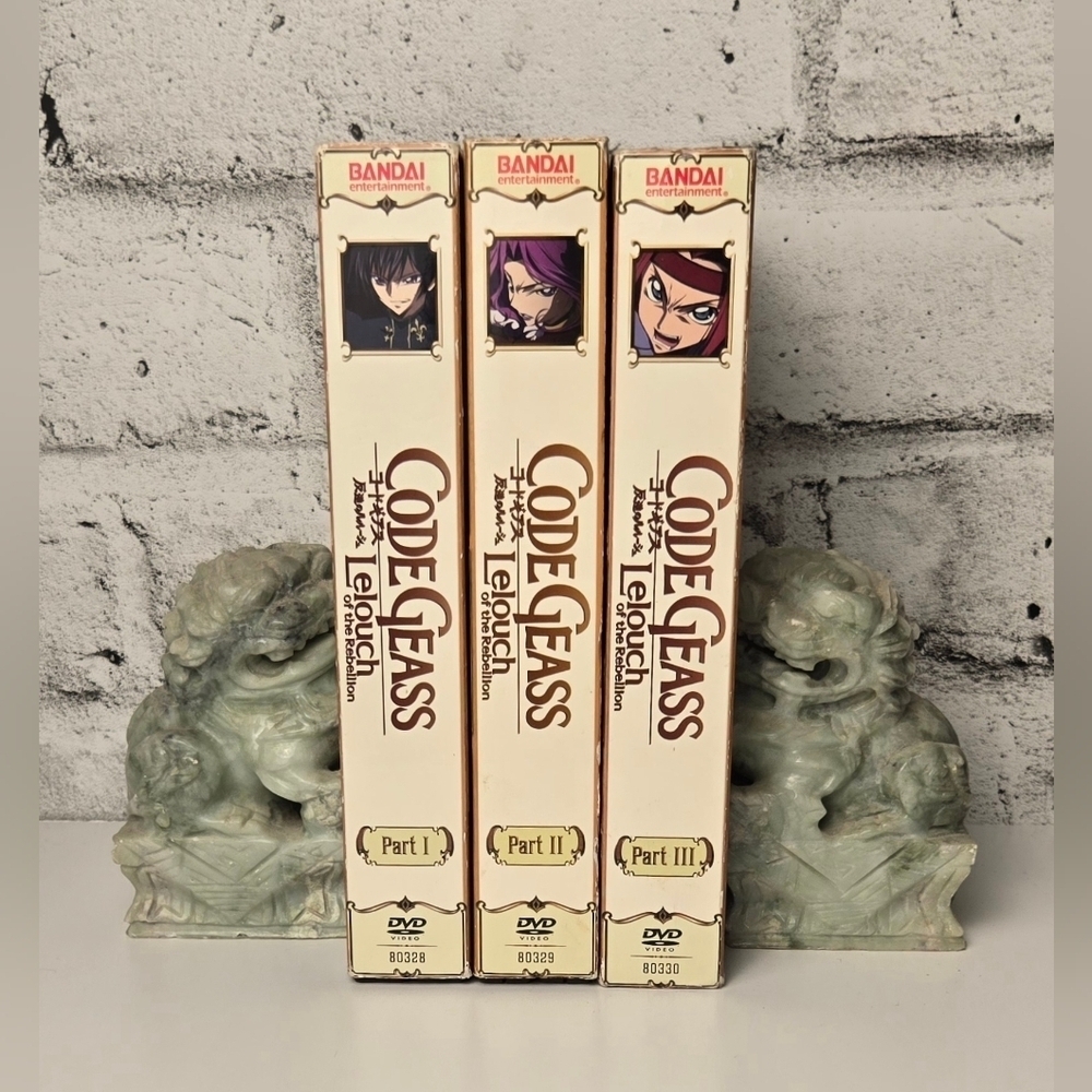 Code Geass Lelouch of the Rebellion Complete Season 1 DVD Box Set Bandai